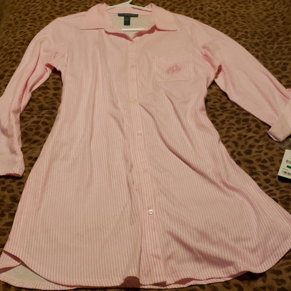 NWOT Classic Lauren Ralph Lauren sleepshirt